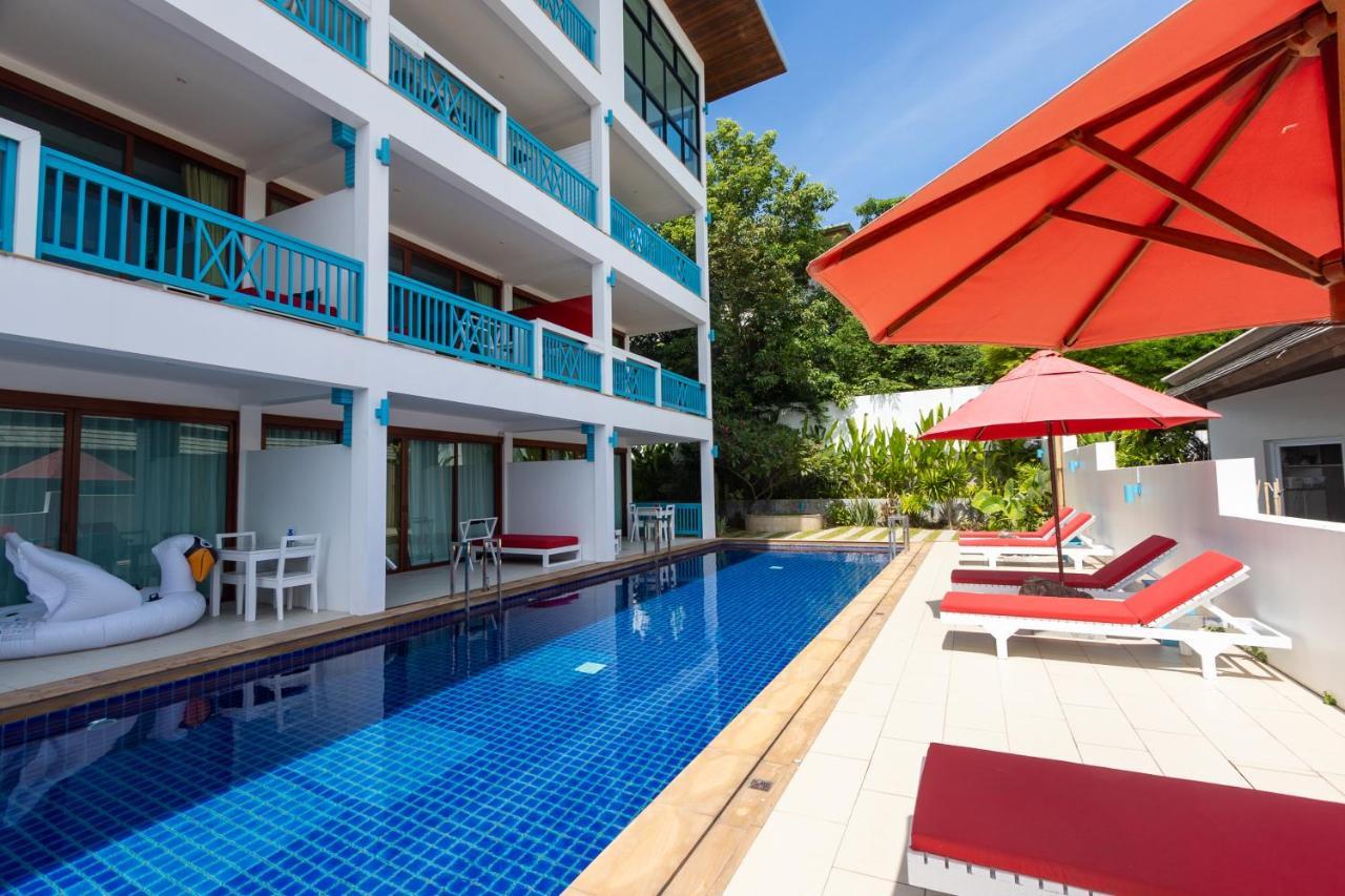 Pure Beach Club Resort Choeng Mon Kültér fotó
