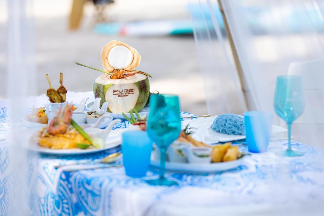 Pure Beach Club Resort Choeng Mon Kültér fotó