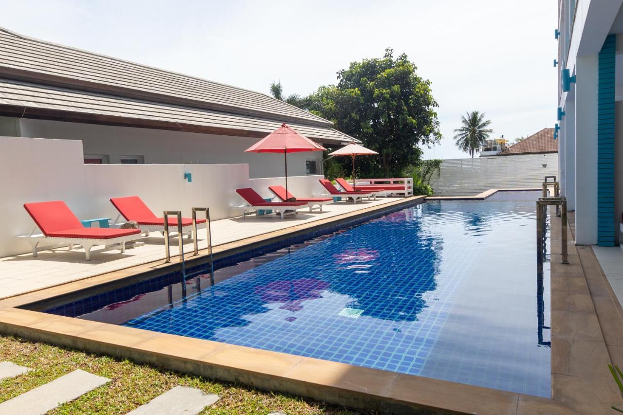 Pure Beach Club Resort Choeng Mon Kültér fotó