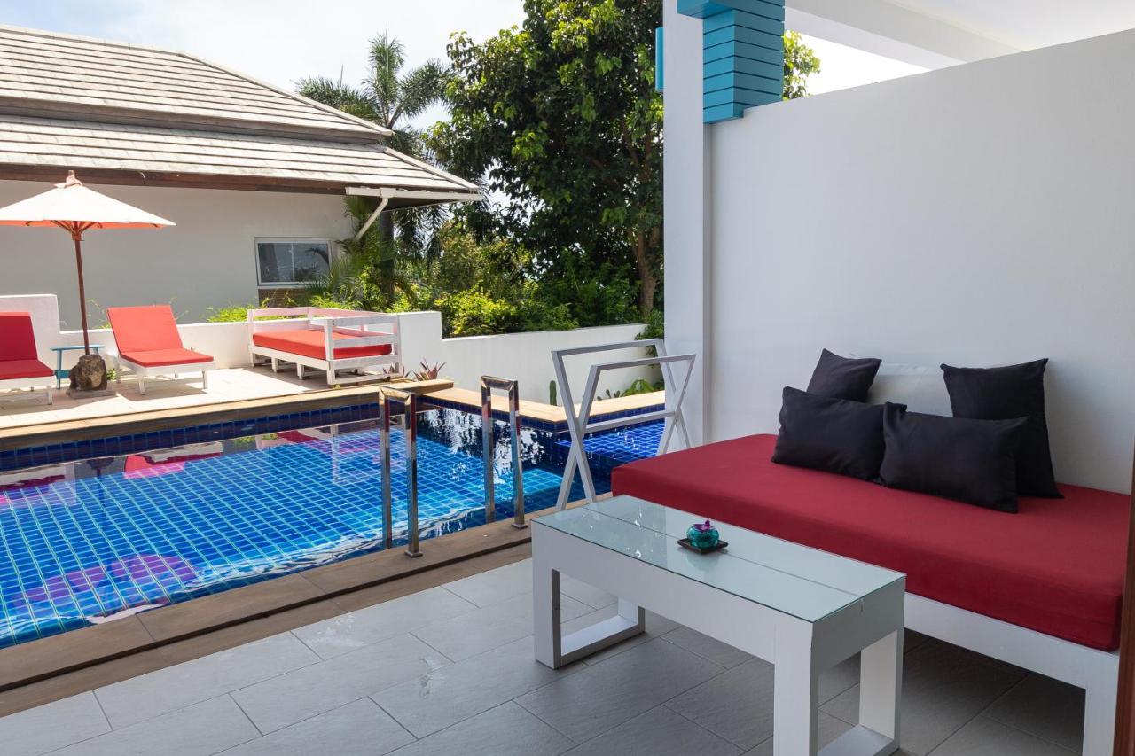 Pure Beach Club Resort Choeng Mon Kültér fotó